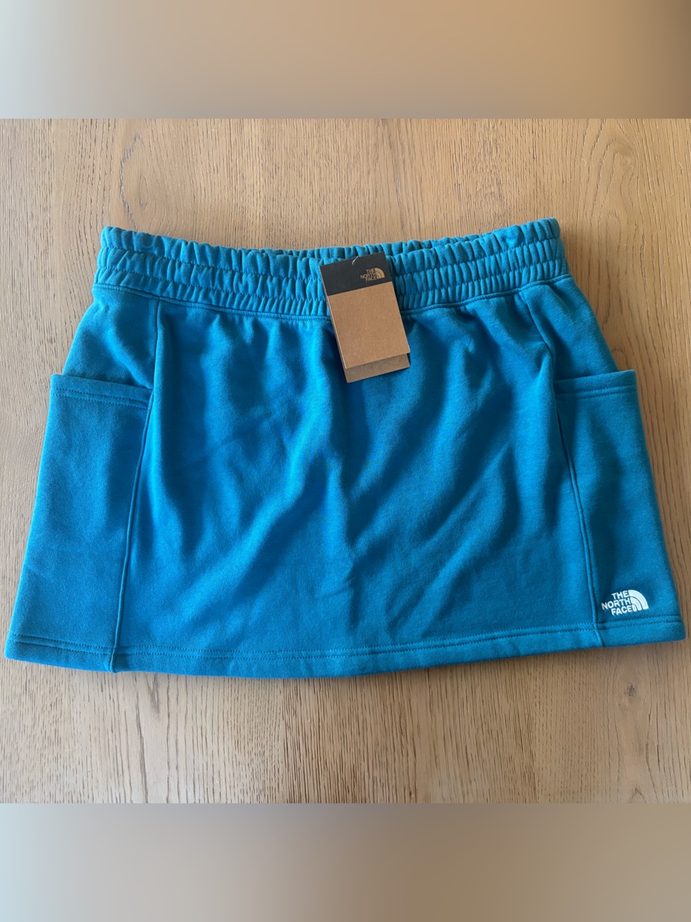 NWT The North Face Evolution Skirt Women’s XL Blue Moss Fleece Side Pockets